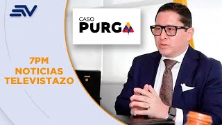 Caso Purga 13 personas más vinculadas incluido expresidente de la Corte de Guayas  Televistazo [upl. by Rugg]