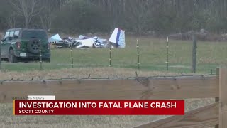 One dead after small plane crash in Scott County [upl. by Rotsen120]