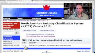 North American Industry Classification Codes [upl. by Reg]