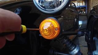 Caterham 7 LED Front Indicator Upgrade [upl. by Nedlog234]