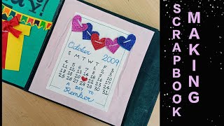 How to make scrapbook for birthday  Part3 diycrafts [upl. by Brunhilde146]