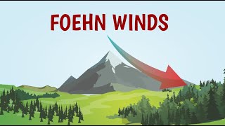 WHAT ARE FOEHN WINDS [upl. by Mariano]