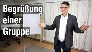 Begrüßung einer Gruppe  Anno Lauten [upl. by Coraline]