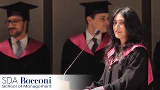 Commencement Speech 2012  FullTime MBA  SDA Bocconi [upl. by Erdnua528]