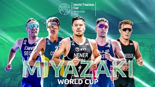 2024 World Triathlon Cup Miyazaki  MEN [upl. by Siahc702]