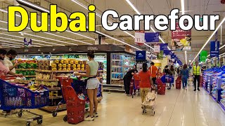 Prices in Dubai Hypermarket Carrefour Full Tour New Prices 🇦🇪 [upl. by Alletneuq]