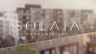 Nouveau condo bien situé à Montréal Solaia condominiums [upl. by Dena]