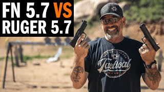 FN FiveseveN® Vs Ruger57 with Navy SEAL quotCochquot and Myles [upl. by Draude154]