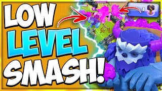 What Yeti Smash Looks Like as A Rushed Player TH12 Yeti Attack Strategy in Clash of Clans [upl. by Neelcaj]