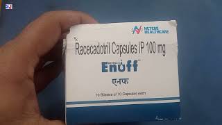 Enuff Capsule  Racecadotril Capsules  Enuff Capsule Uses Side effects benefits Dosage Composition [upl. by Belter]