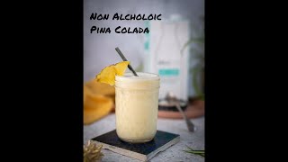 Non Alcoholic Pineapple Pina Colada [upl. by Jelena881]