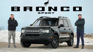 2021 Ford Bronco Sport Badlands Review  Big Name Small Price [upl. by Kelvin395]