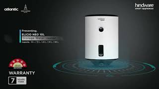 Introducing the ELICIO NEO Hindwares Smart Storage Water Heater [upl. by Enayr719]