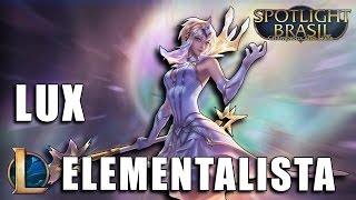 Lux Elementalista  League of Legends Completo [upl. by Rostand]