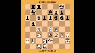 Bobby Fischer vs Boris Spassky  Game 21 1992 chess [upl. by Laius]