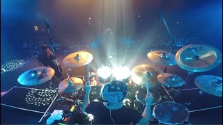 RHAPSODY REUNION Symphonies of the Enchanted Lands in fullGoProDrum Cam [upl. by Sivat]