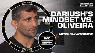 Beneil Dariush ‘can’t stop thinking’ about fight against Charles Oliveira at UFC 289  ESPN MMA [upl. by Mafalda]