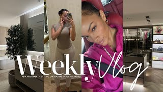 weekly vlog new apartment  home decor haul  forming routines in dubai amp more allyiahsface vlogs [upl. by Ahsak]