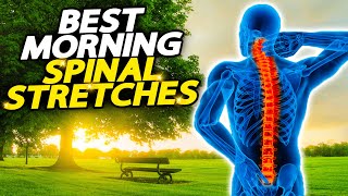 BEST Morning Spinal Stretches  StepByStep Morning Back Stretching Exercises [upl. by Alios]