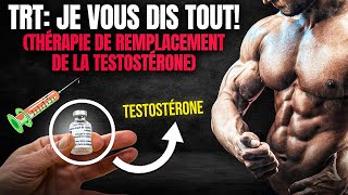 LA TRT THERAPIE DE REMPLACEMENT DE LA TESTOSTÉRONE  JE VOUS DIS TOUT [upl. by Orth470]