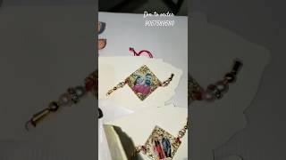 Apne ladle Bhai ko bandhe resin rakhi 😍💕 [upl. by Lorelle]