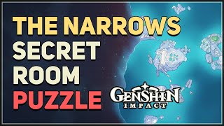 The Narrows Secret Room Luxurious Chest Puzzle Genshin Impact [upl. by Acsirp]