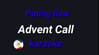 Puting Ilaw Advent Call karaoke [upl. by Tama]