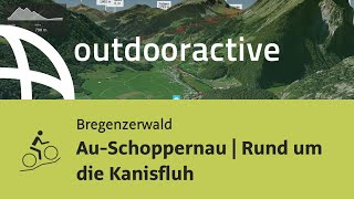 Mountainbiketour im Bregenzerwald AuSchoppernau  Rund um die Kanisfluh [upl. by Fadden]