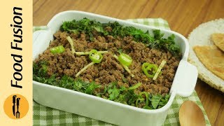 Smokey Keema Recipe By Food Fusion [upl. by Yhtommit]