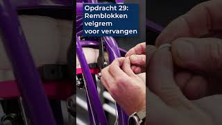 Remblokken Voor VBrake Vervangen Veilige Stops voor Je Stadsfiets fietsenmaker fietsreparatie [upl. by Aseral]