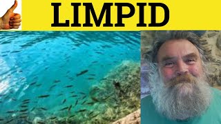 🔵 Limpid Limpidly  Limpid Meaning  Limpidly Examples  Limpid Definition  Formal Literary English [upl. by Bovill]