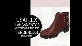 USAFLEX OUTONOINVERNO 2018 Tendências lançamentos e apostas peças reais [upl. by Nachison452]