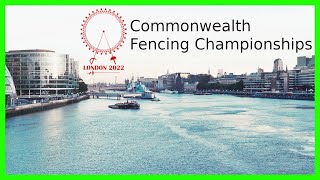 Commonwealth Fencing Championships 2022  DAY09 Piste Green [upl. by Leoy485]