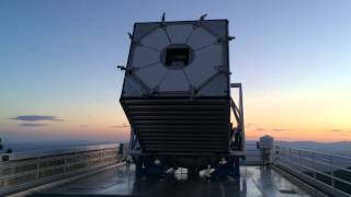 The SDSS 25m telescope opening up [upl. by Carter]