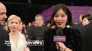 Moeka Hoshi and Yuka Kouri quotShogunquot at the 76th Emmy Awards  TelevisionAcademycomInterviews [upl. by Werdnael]