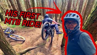 HOW HARD IS MOUNTAIN BIKING FOR A BEGINNER [upl. by Laris]