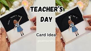 DIY Teacher’s Day Card Idea  Teacher’s Day Gift ideas  Wheel Card [upl. by Burroughs]