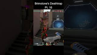 Brimstones on a mission valorantknifekills valorantfunny valorantfunnymoments valorantclips [upl. by Mureil]