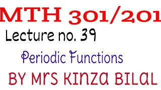 MTH301 Lecture 39  MTH201 Lecture 39  Kinza Bilal  Education World [upl. by Yasu861]