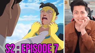 Invincible Season 2 Episode 7 Reaction Review Im Not Going Anywhere [upl. by Hnaht]