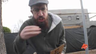 Homeless man w Silver Voice [upl. by Yael]