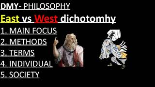 Eastern vs western philosophy differences in characteristics [upl. by Acnayb]