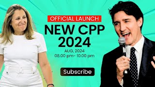 CRA Confirms Official Launch Date for New CPP Payments 2024  Get Ready Seniors [upl. by Une717]