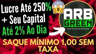 ARB GREEN  🔥APRESENTAÇÃO COMPLETA E DETALHADA🚀 [upl. by Amalie]