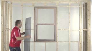 How to Install a Fly Screen on an AampL Timber Double Hung Window [upl. by Kata531]