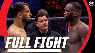 Full Fight  Fabian Edwards vs Gegard Mousasi  Bellator 296 [upl. by Piscatelli]