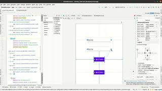 How to align components in Android Studio relative to each other using Constraint Layout [upl. by Lowery]