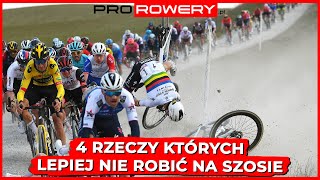 Pierwszy raz na szosie TEGO NIE RÓB  4 rzeczy których nie robić na szosie [upl. by Latoye]