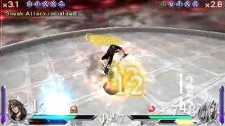 Dissidia 012  Squall vs Sephiroth Red Heaven Mod [upl. by Tutto]