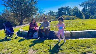 Day 4 at San Francisco  Hiking in Buena Vista park  part 1 [upl. by Eteragram598]